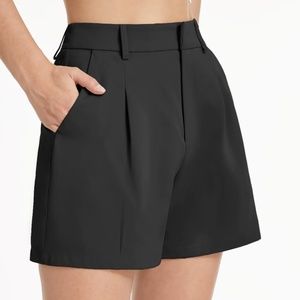 Commense High Waisted Dress Shorts